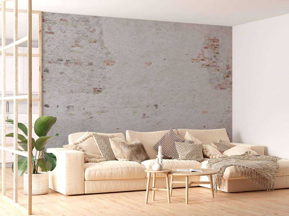 Vieux mur avec crépi