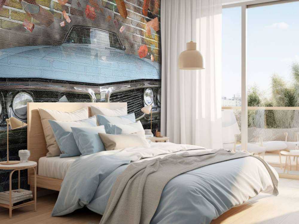 Graffitis sur la voiture