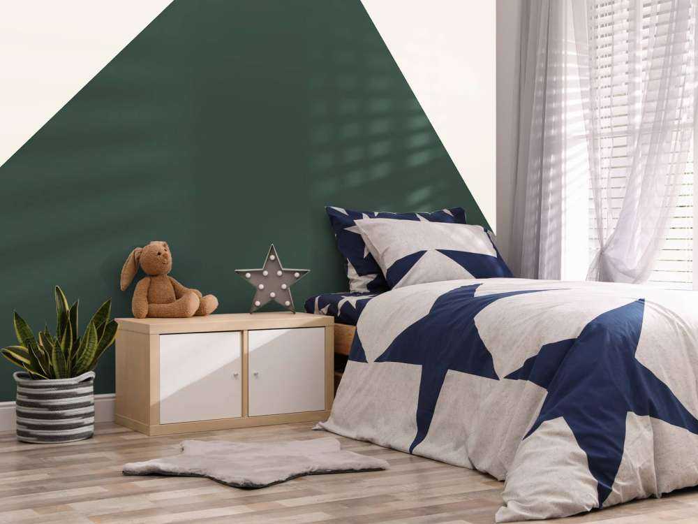 Triangle, vert foncé