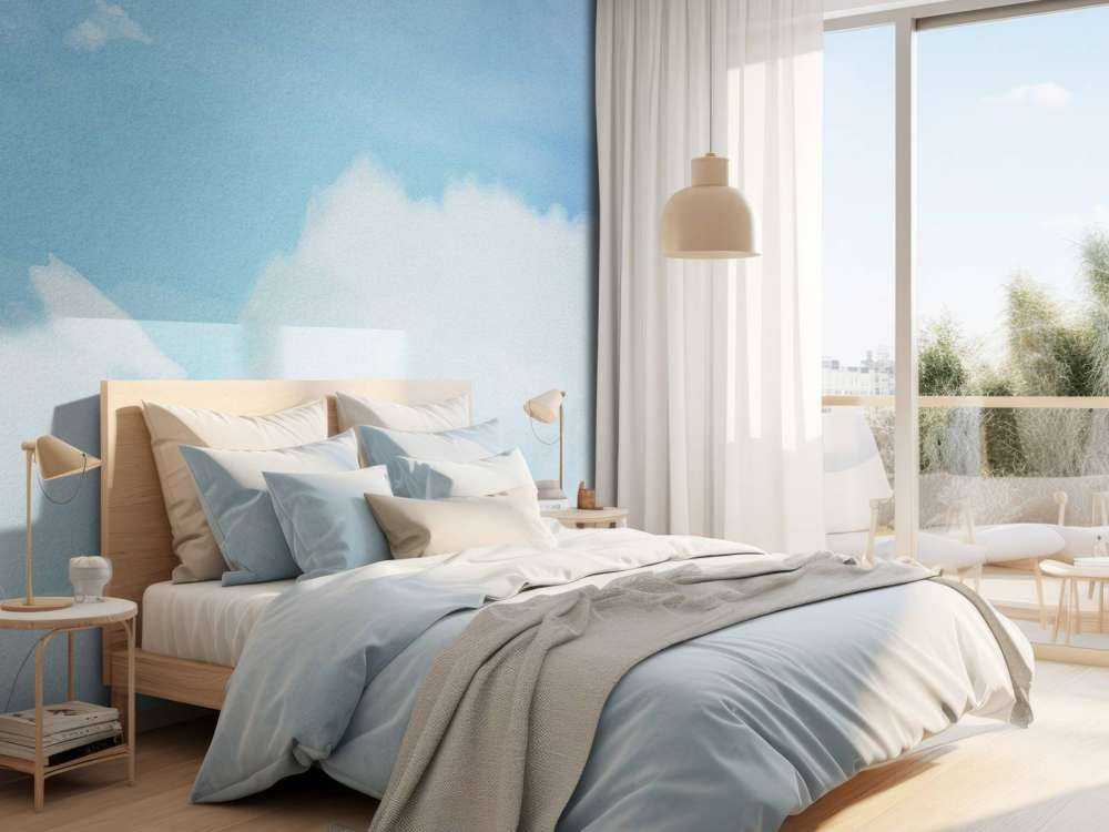 Nuages à l'aquarelle