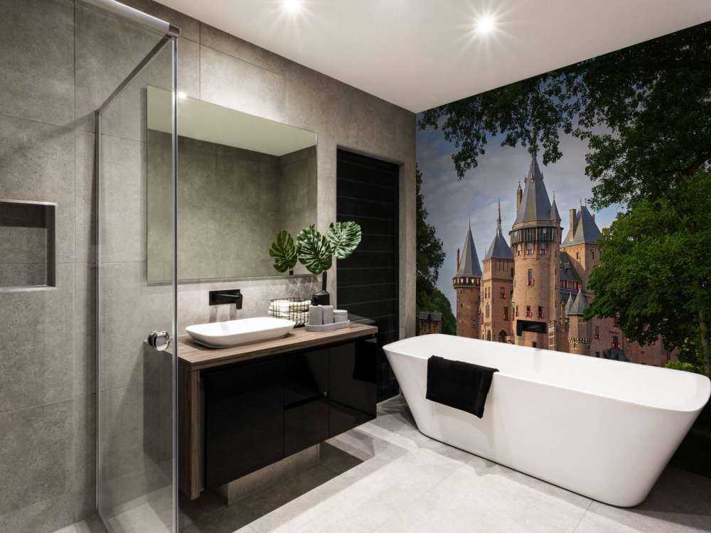 Château de Haar depuis le jardin