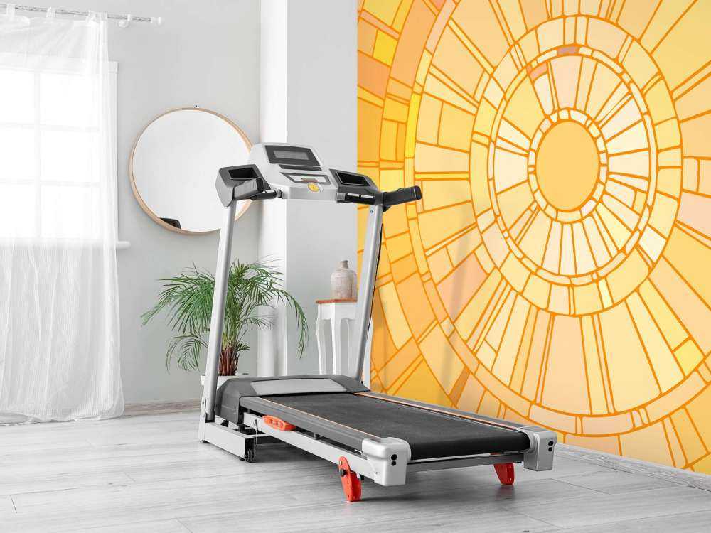 Mosaïque rayons de soleil