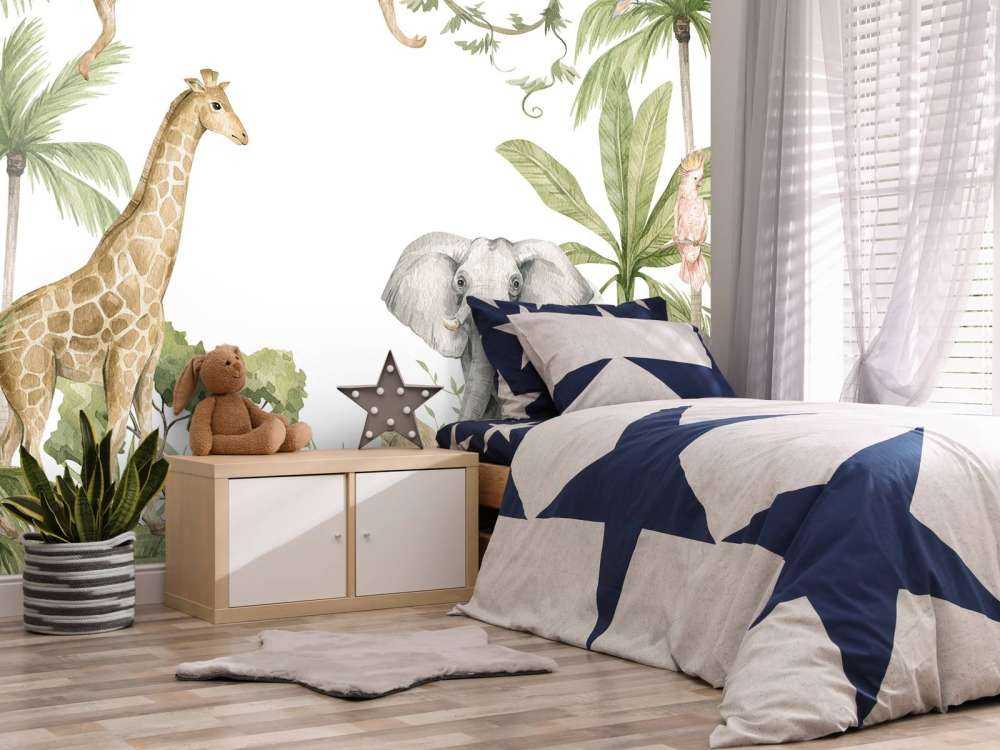 Animaux africains dans la jungle