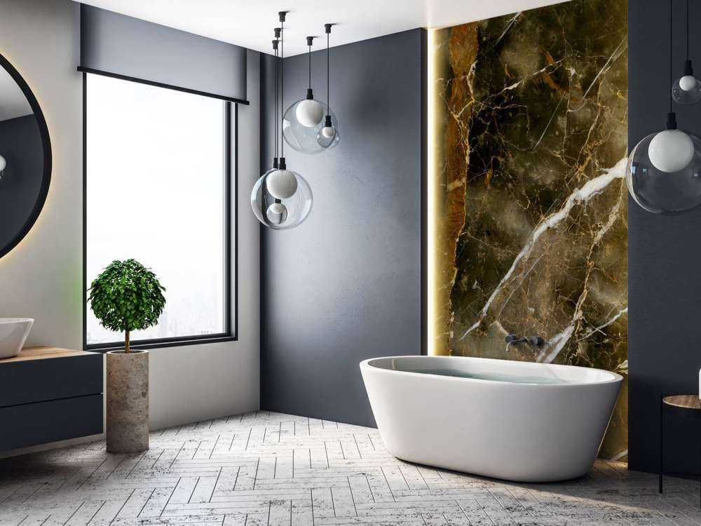 Marbre avec structure 3D