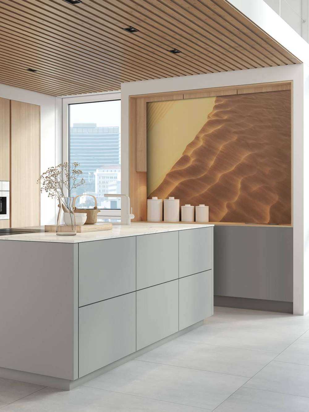 Dunes de sable vues d'en haut