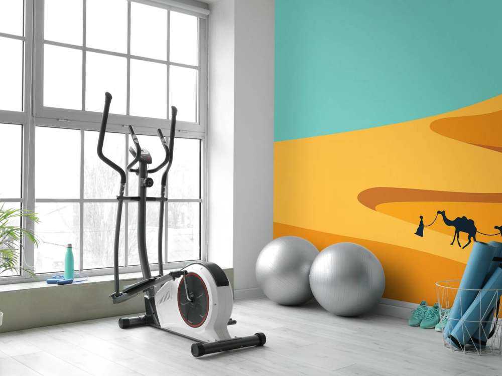 Les gens dans le désert