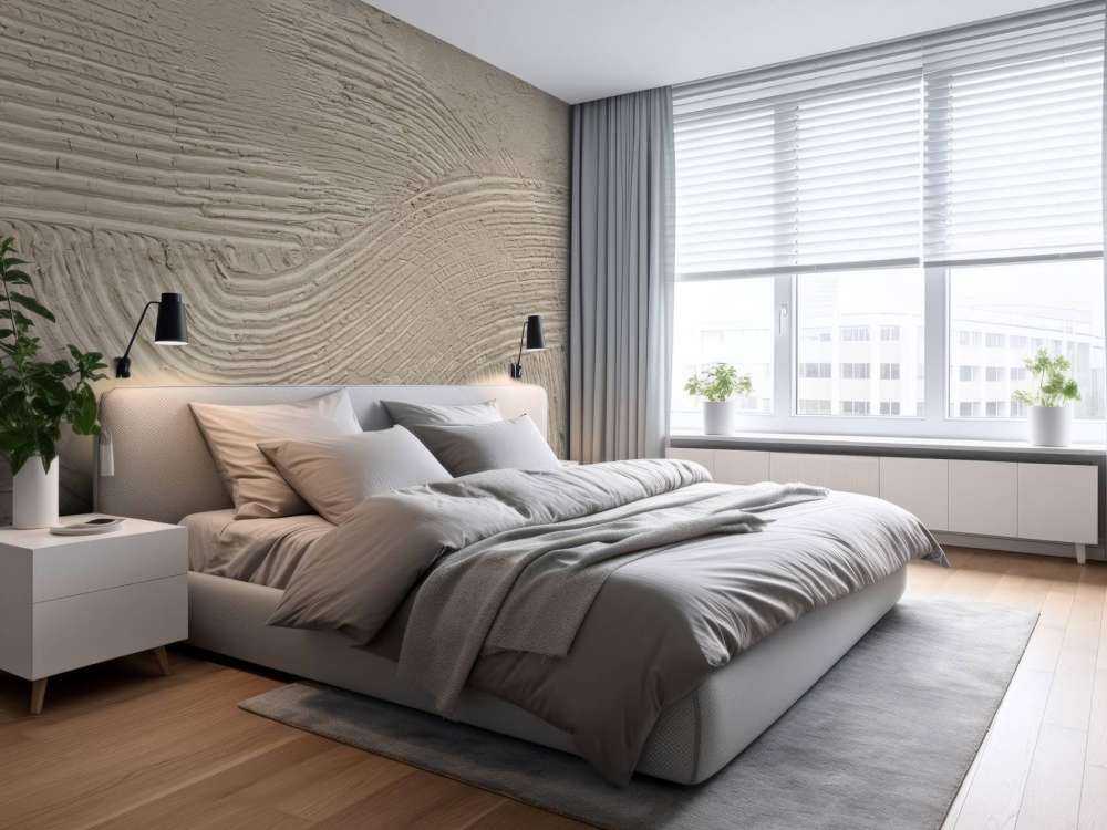 Lignes texturées en lin