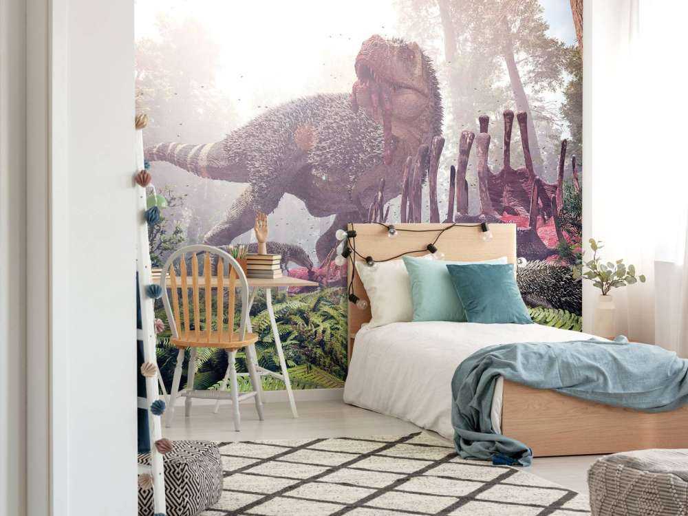 Le Tyrannosaurus Rex et ses petits