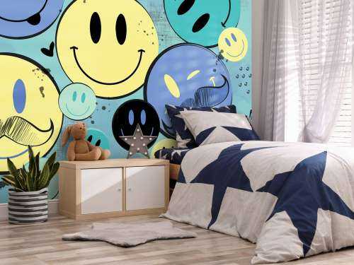 Blue smile