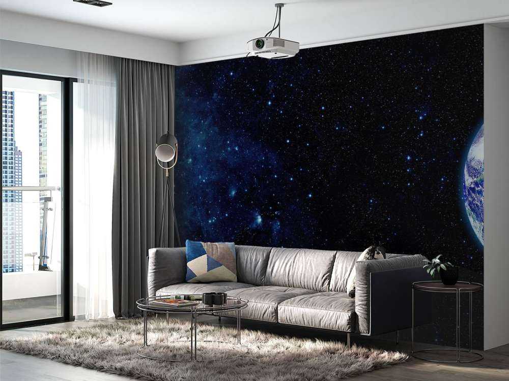 Vue de la terre