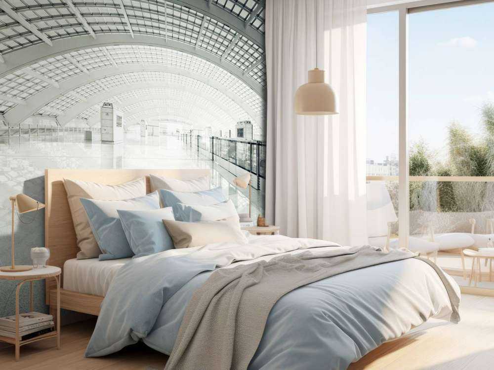 Hall d'entrée moderne arrondi