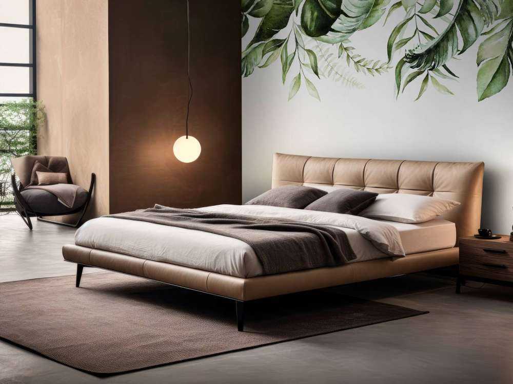 Feuilles tropicales à l'aquarelle