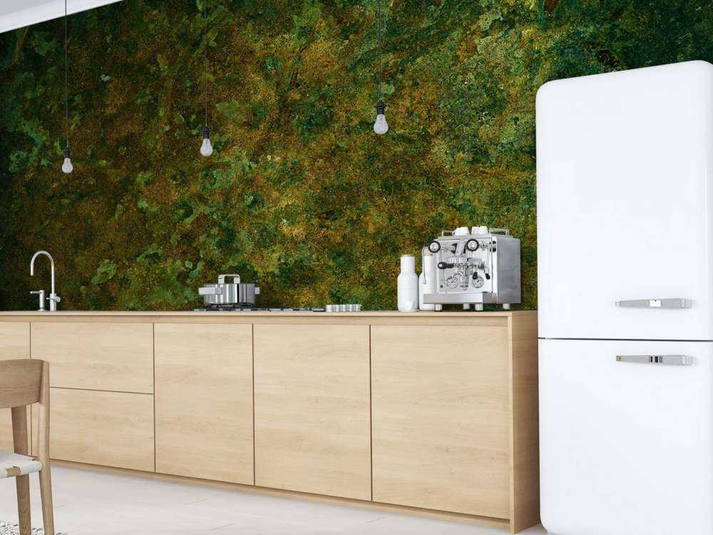 Structure d'oxydation du métal vert