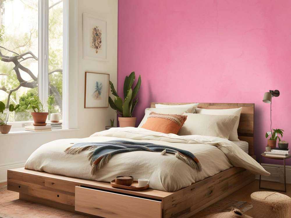 Béton blush scintillant