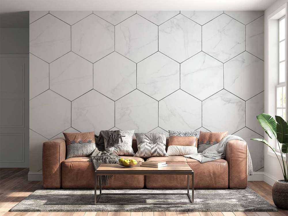 Hexagones de marbre