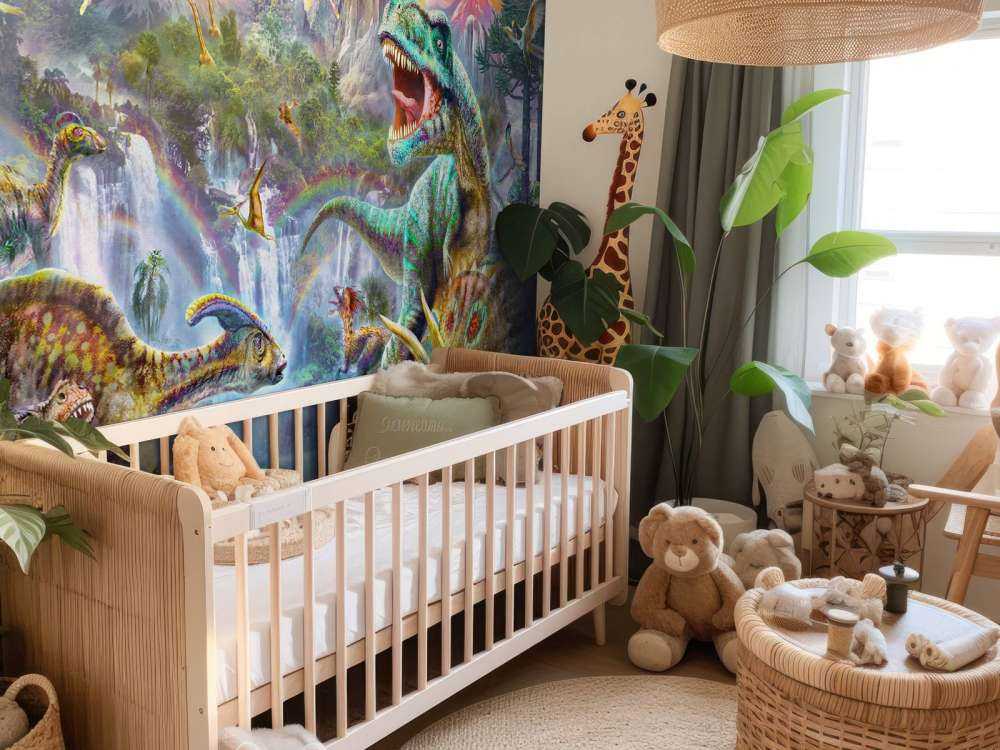 Dinosaurs at the Waterfalls