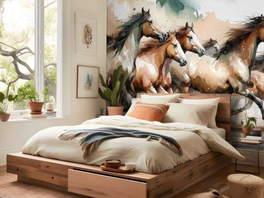 Chevaux au galop