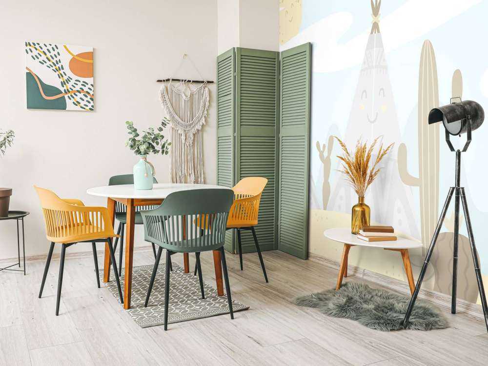 Tipis dans le désert