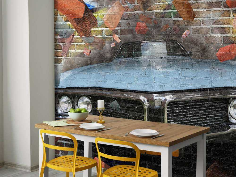 Graffitis sur la voiture