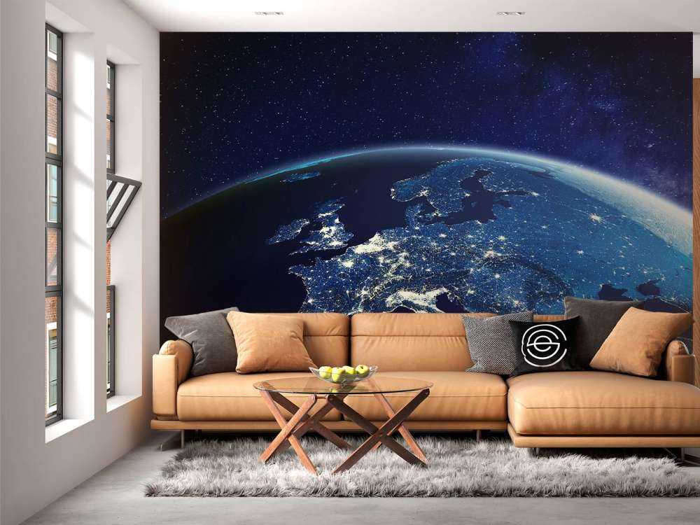 Le monde en 3D la nuit