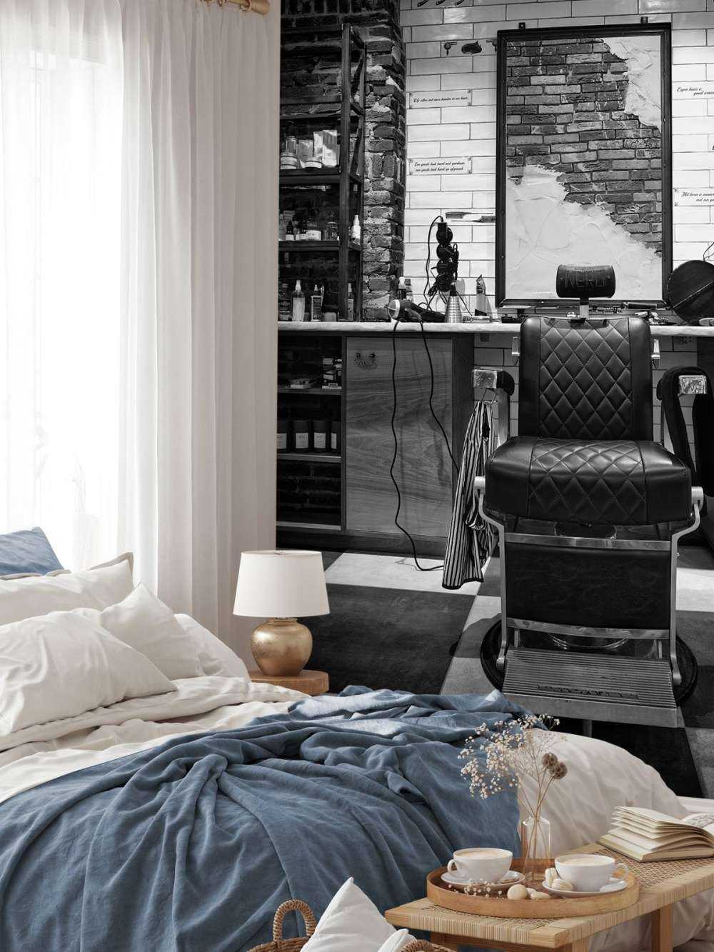 Le fauteuil du coiffeur