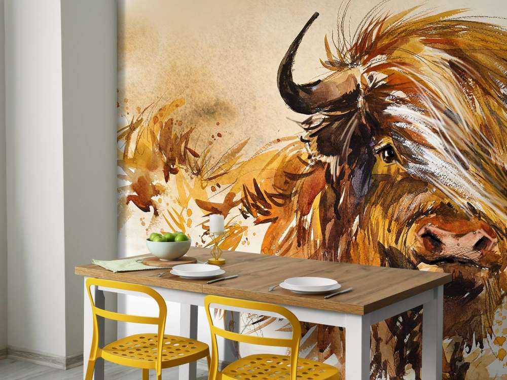 Peinture d'un Highlander écossais