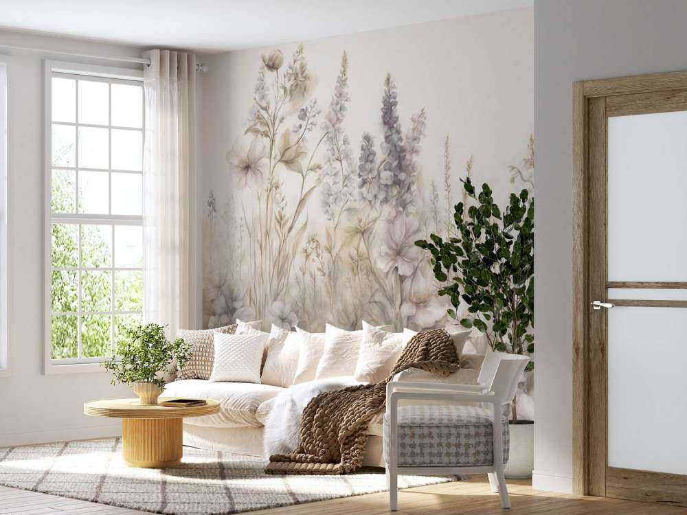 Jardin anglais tendre - orange