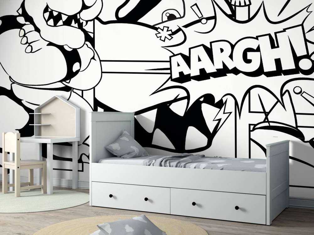 Monsterkracht dans les scènes de bande dessinée