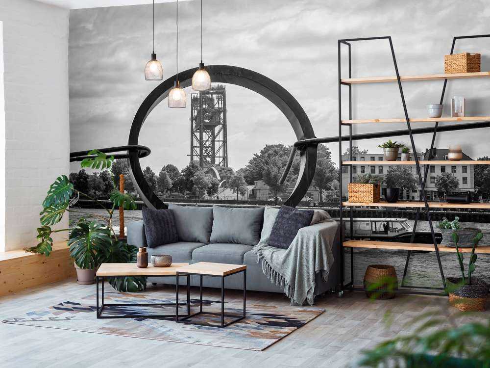 Vue artistique sur De Hef