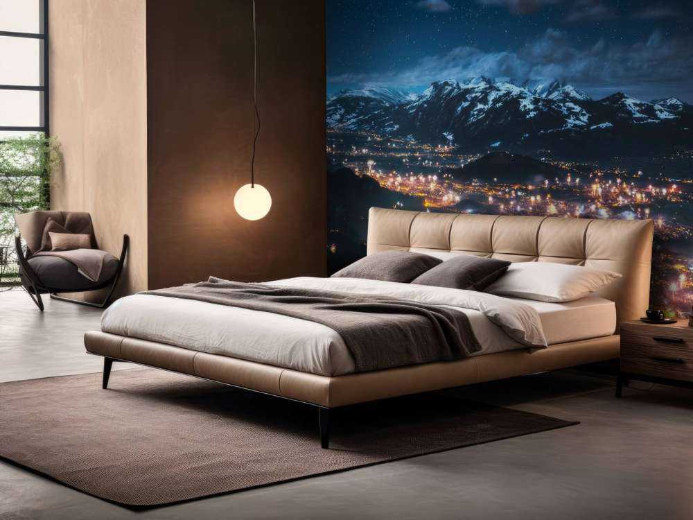 Lumière de feux d'artifice au-dessus du village alpin