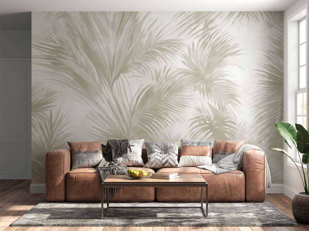 Palm Extravaganza Taupe