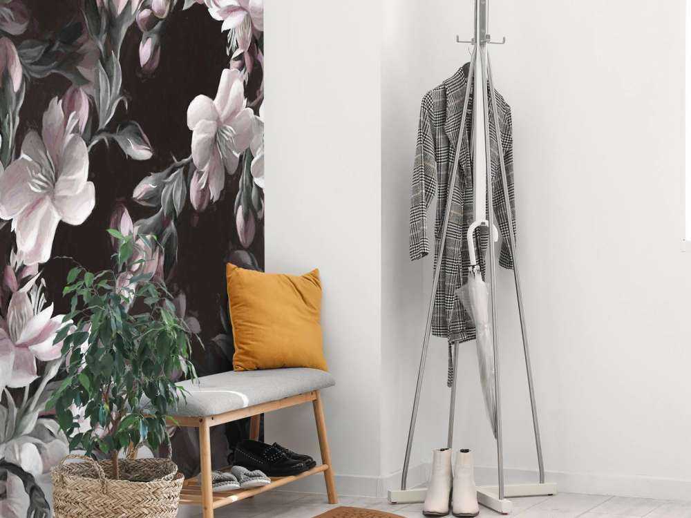 Fleur de pommier gris