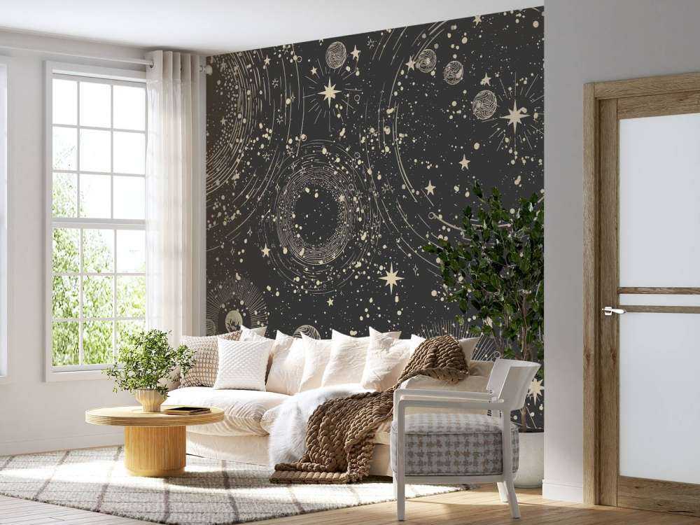 Cercles cosmiques et orbites d'étoiles