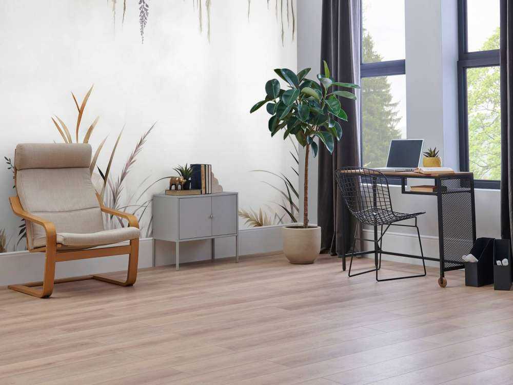 Glycine et Graminées Beige