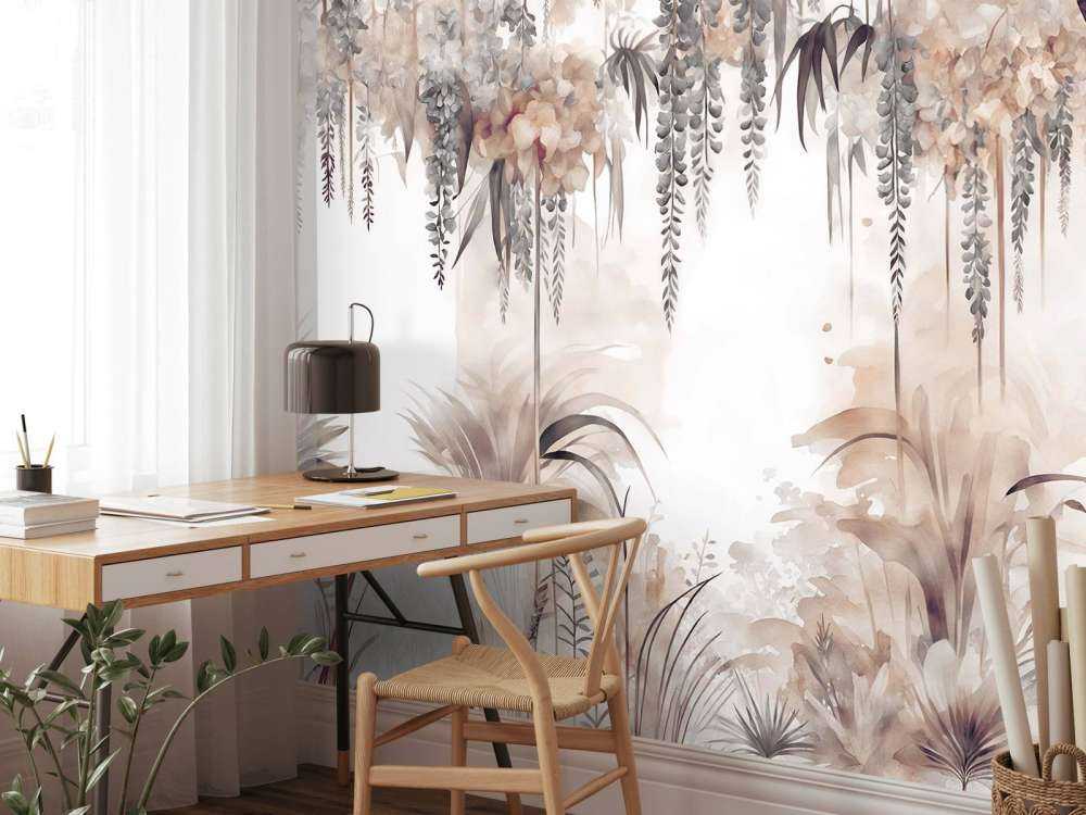 Jardin de Glycines Gris