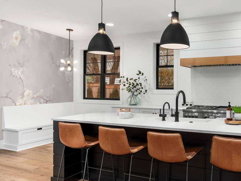 Branches de fleurs taupe adorables