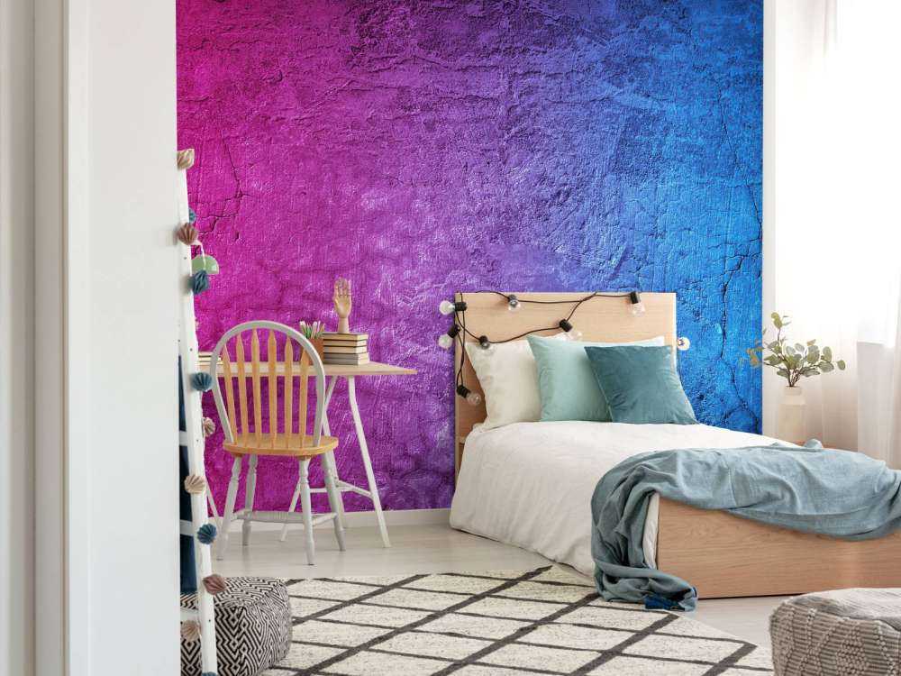 Texture de béton néon