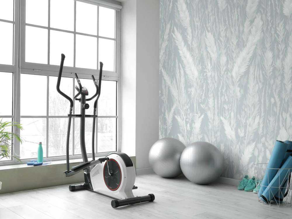 Mur de graminées - vert menthe