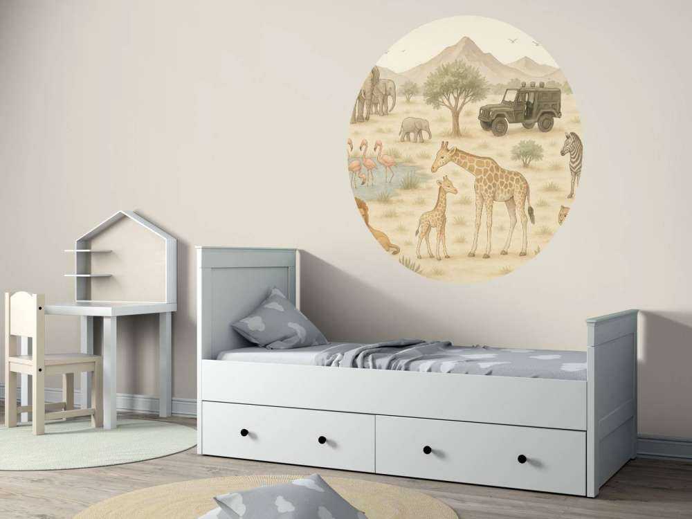 Safari aventureux dans la savane.