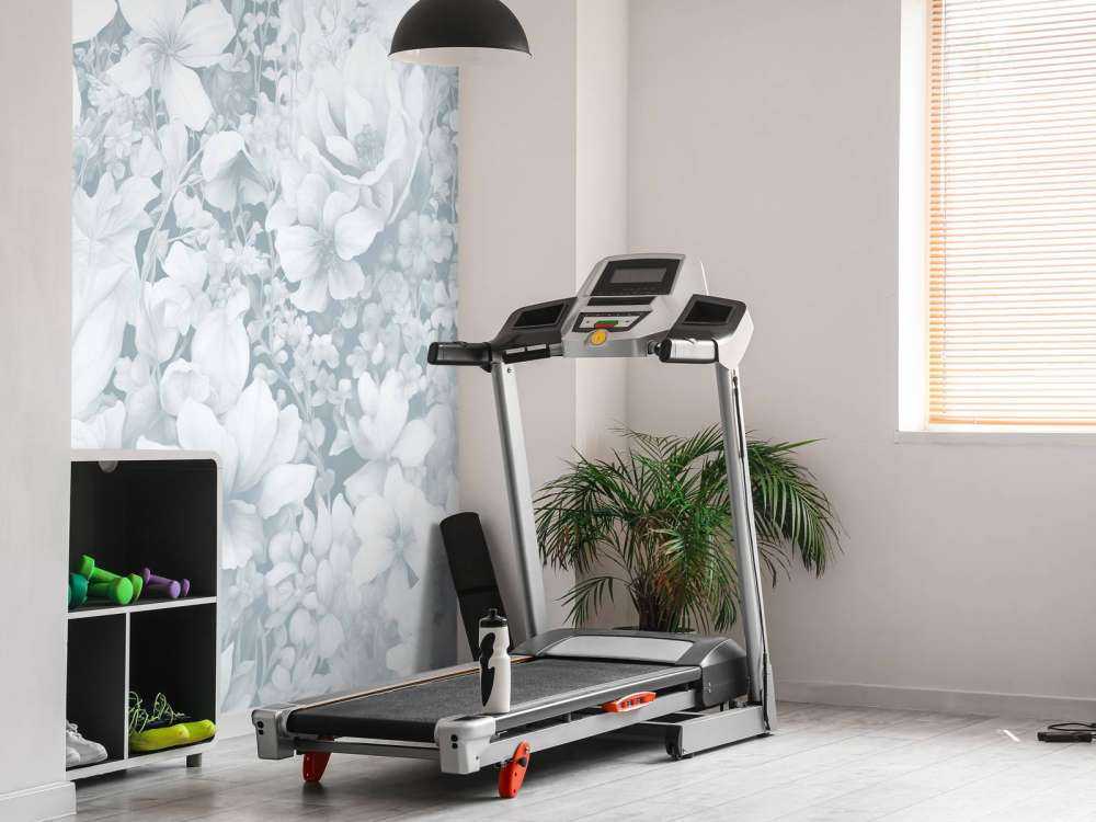 Festival de fleurs sans couture - bleu ciel