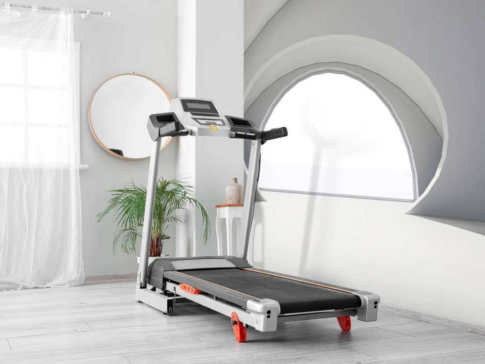 Tunnel blanc éclairé