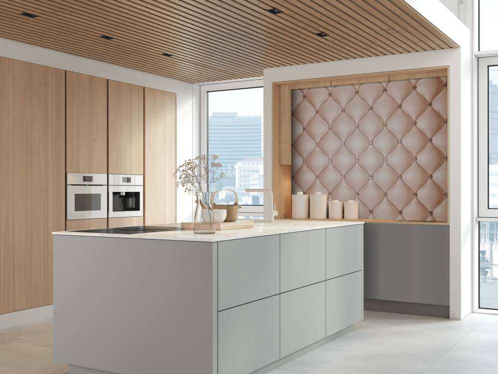 Mur en cuir rose chic