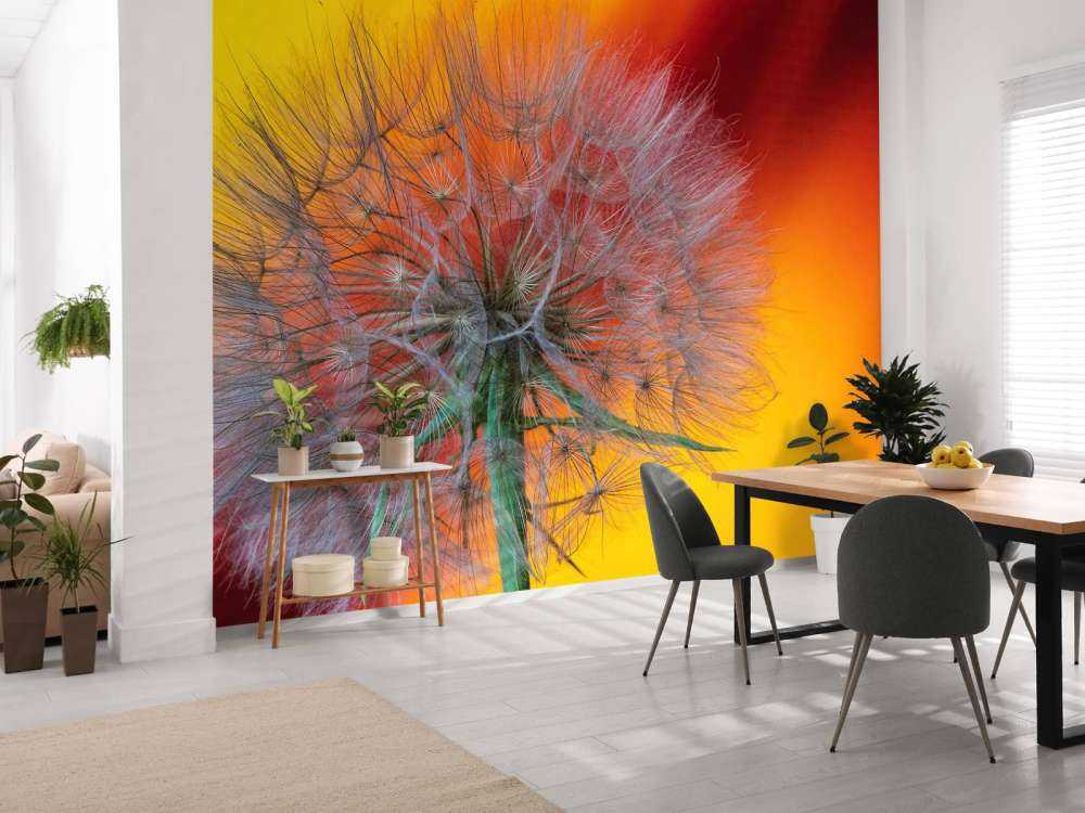 Gros plan sur un pissenlit