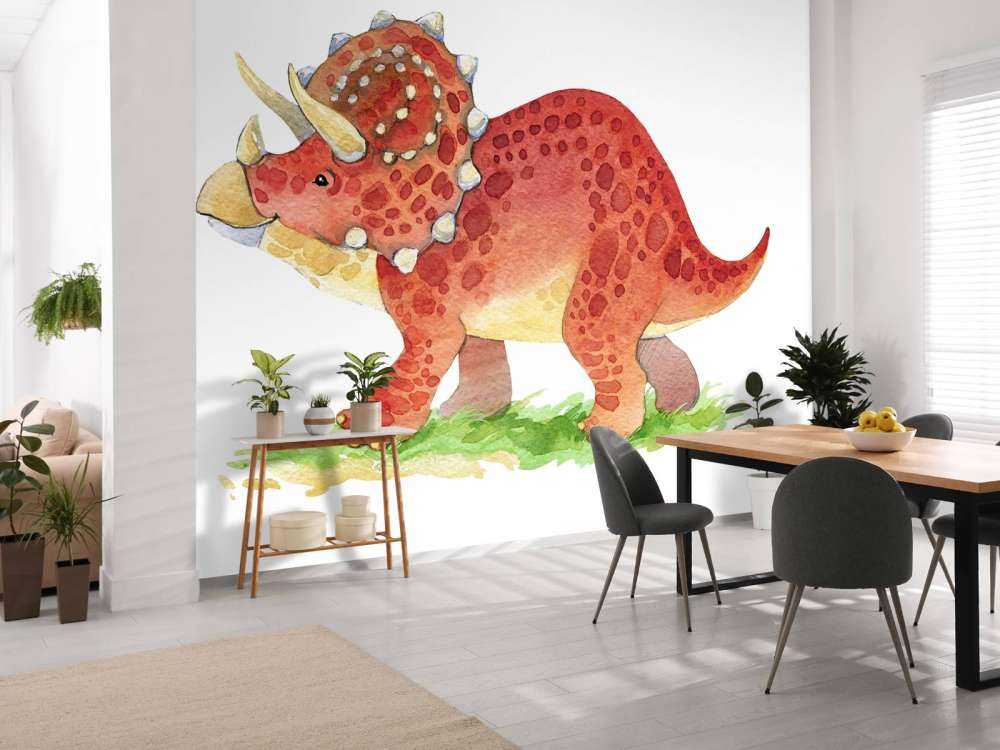 Mignon dinosaure Triceratops