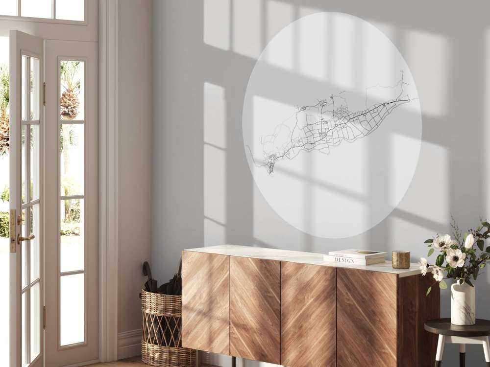 Carte de Terschelling, blanc