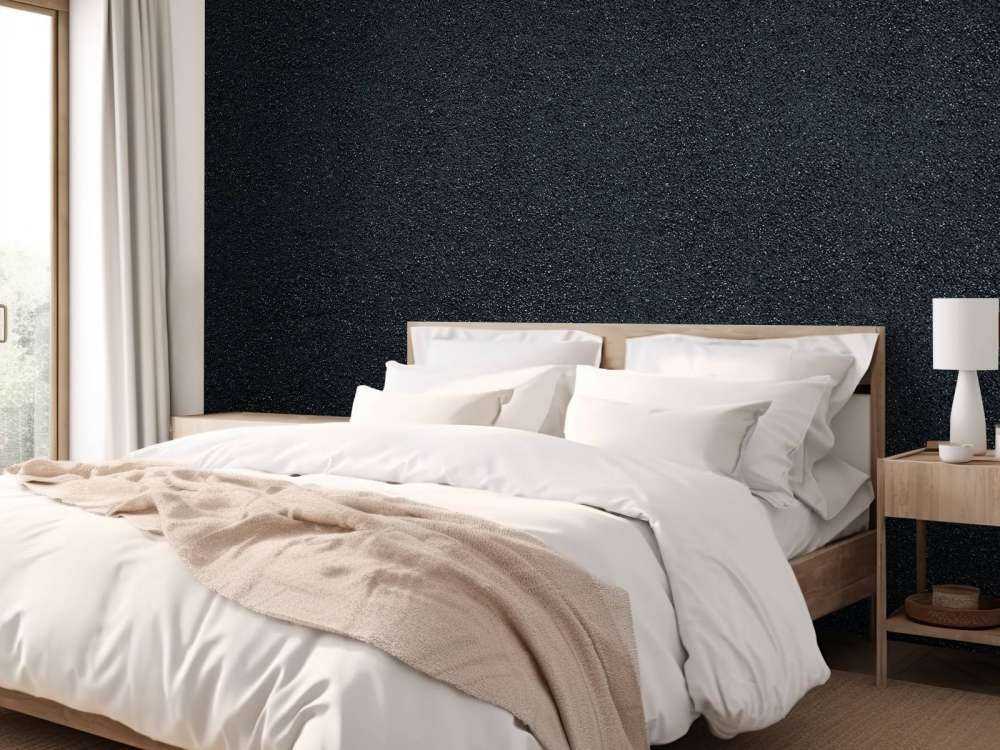 Mur sombre avec des pierres fines