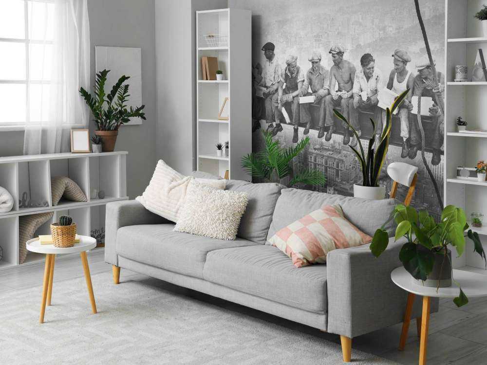 Déjeuner dans un gratte-ciel