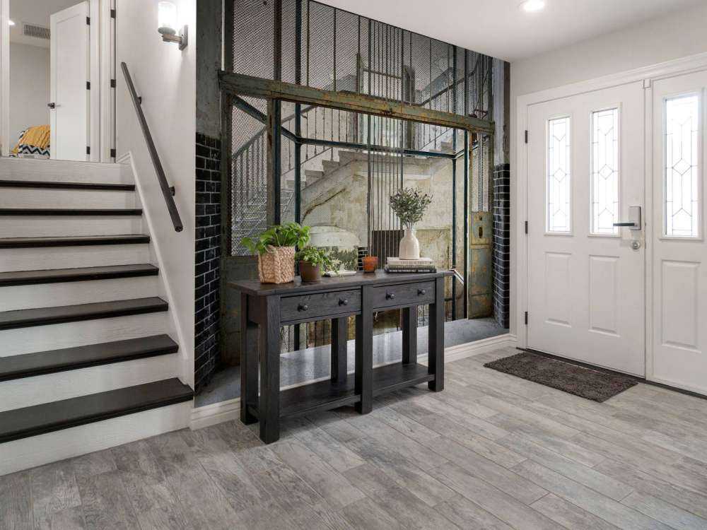 Fosse d'ascenseur abandonnée