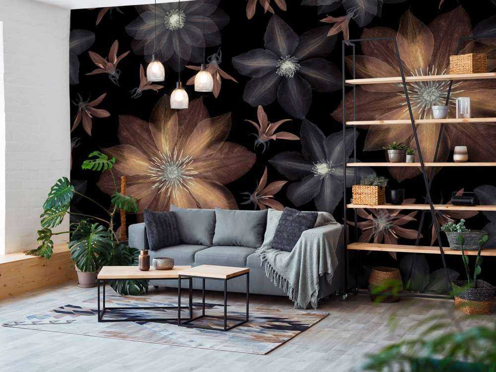 Fleurs de clématites