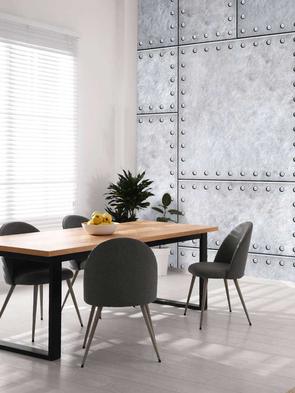 Plaque métallique blindée